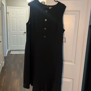 Kasper black dress, NWT, size 18